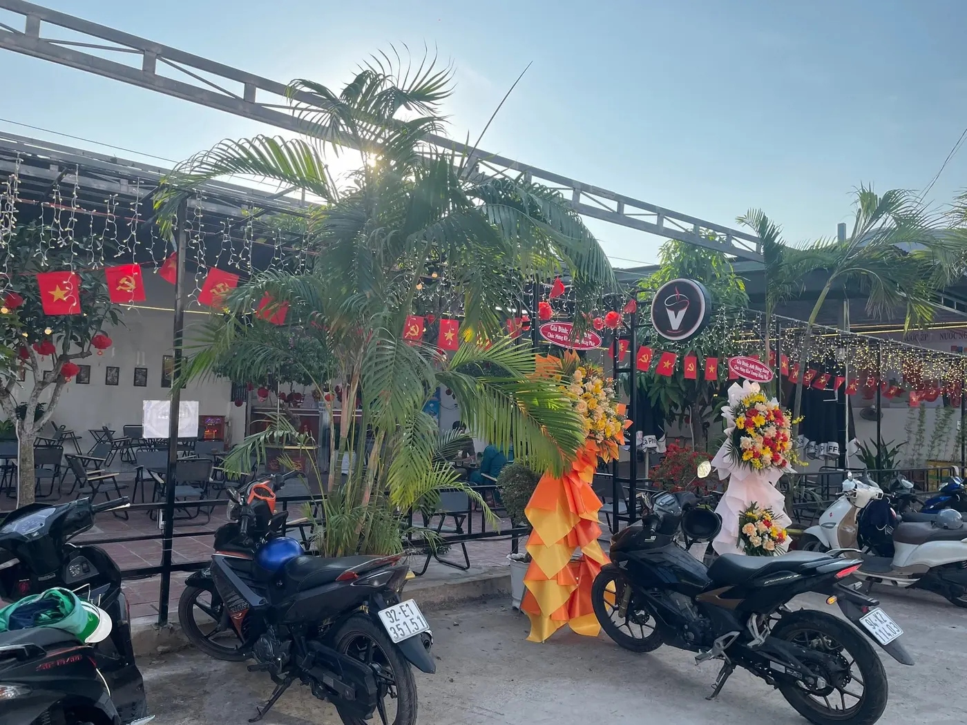 Quán Vối Coffee của chị Lan ngày khai trương